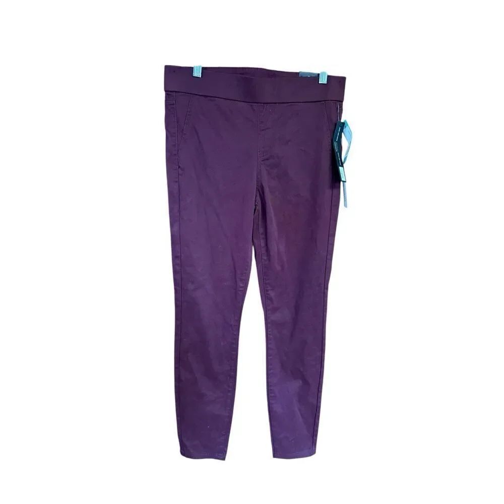 Love Liverpool Ankle/High-rise  Pull On Pants Cherry Sz 6/26 NWT